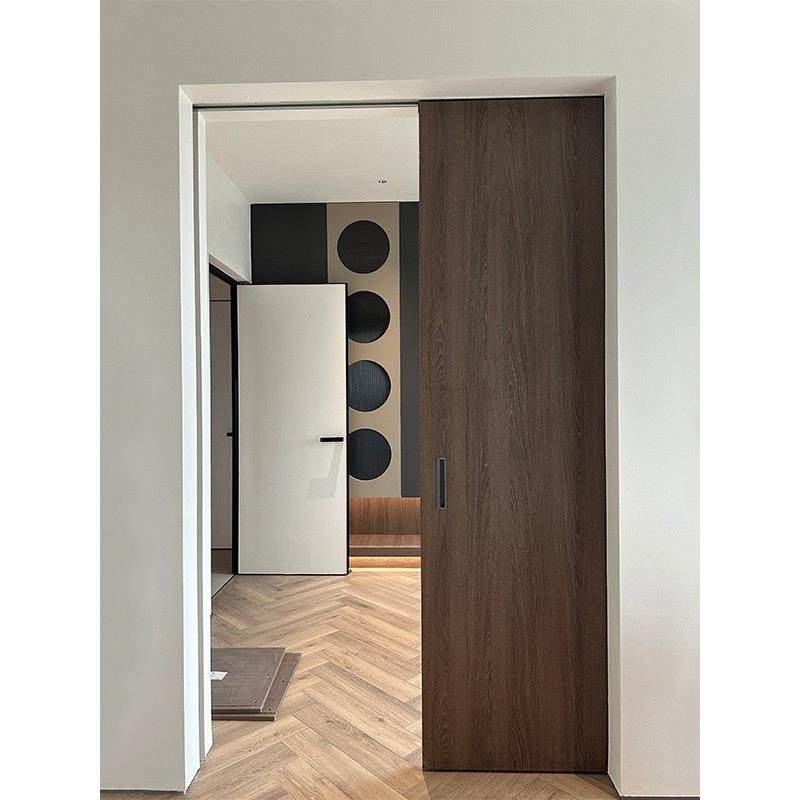 幽灵门隔断门吊轨门口袋门卧室书房门推拉隐形门移门平移门推拉门