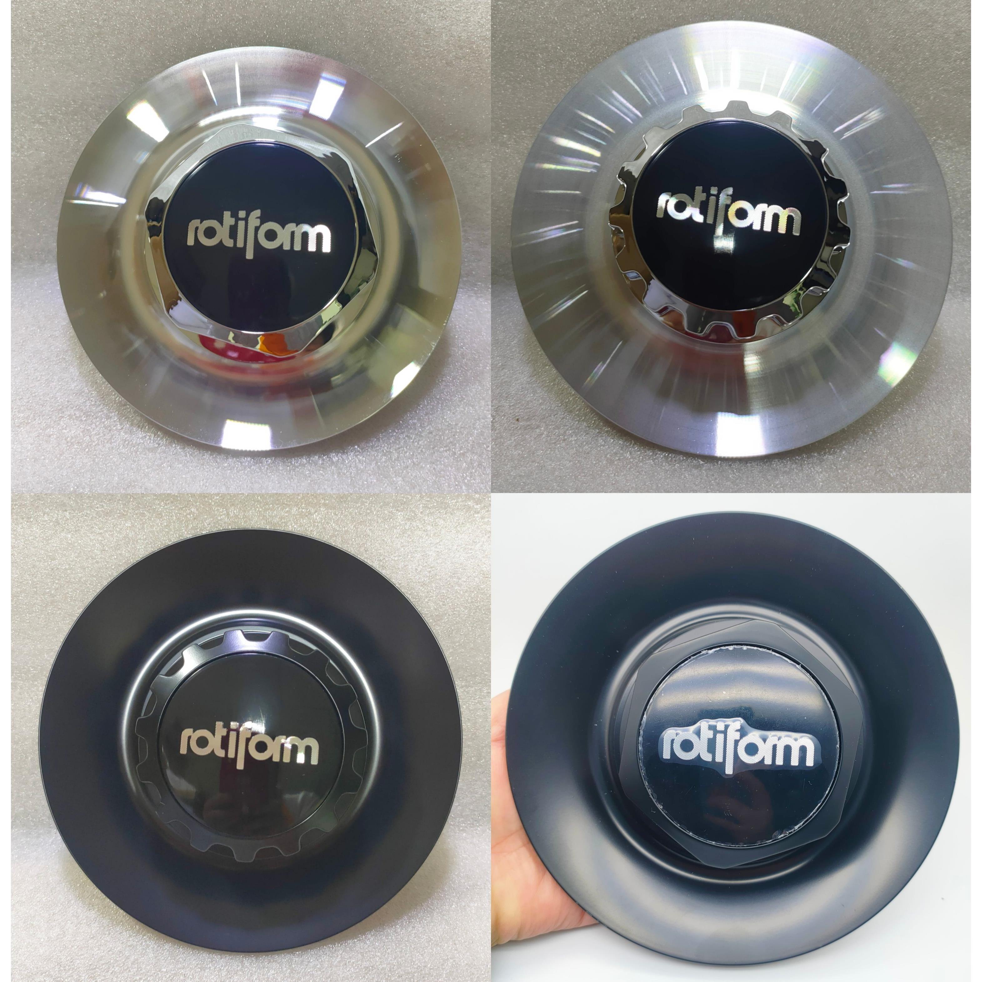 改装越野rotiform轮盖六角螺纹轮毂盖锻造专用轮毂中心盖螺牙60mm