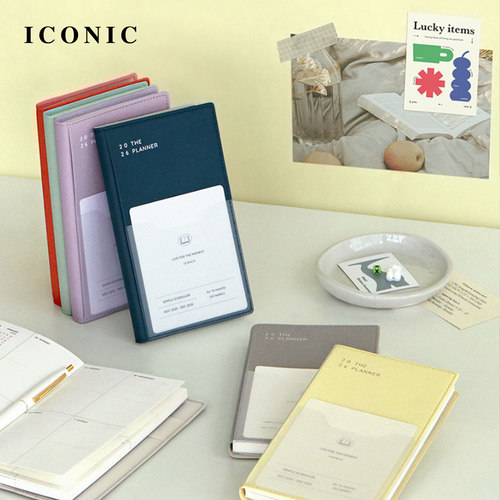 【2026年】韩国ICONIC THE PLANNER S周计划手帐B6变型PVC收纳功能封皮日程管理笔记本记事本学生白领便携