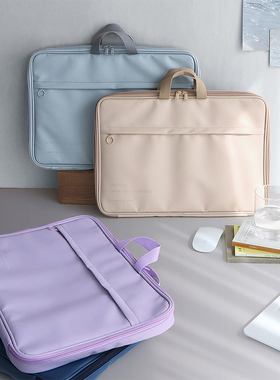 韩国ICONIC COLLECT15/16寸电脑包手提公文包款纯色时尚笔记本电脑平板电脑键盘数码配件适配MacBookpro16寸