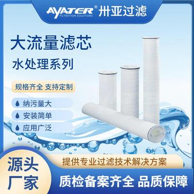 卅亚过滤反渗透保安过滤器大流量滤芯聚丙烯材质纳污量大生产厂家