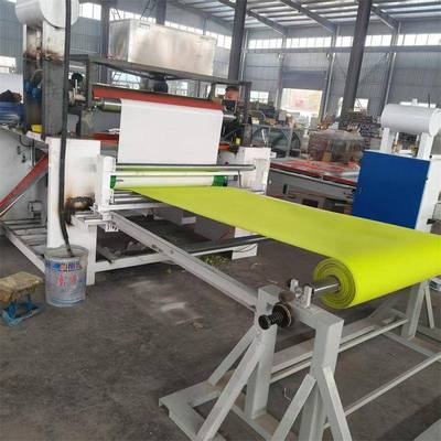 EVA泡棉珍珠棉不干胶涂胶机 毛毡无纺布背胶机双面胶离型纸复合机