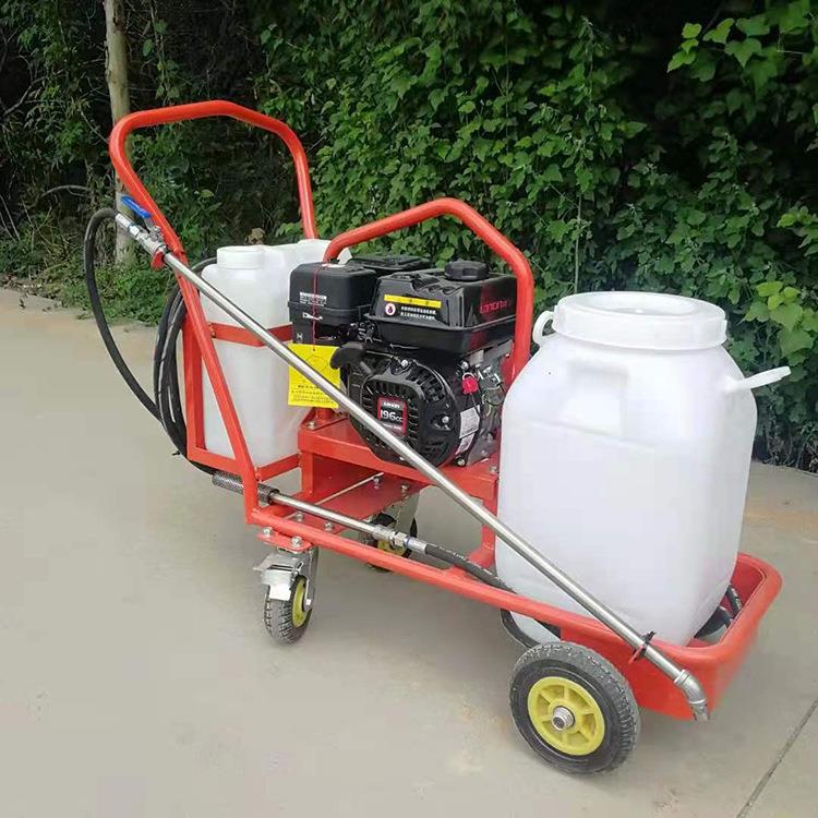 乳化沥青手推撒布机 路面修复沥青洒布机 手推热熔洒布机设备