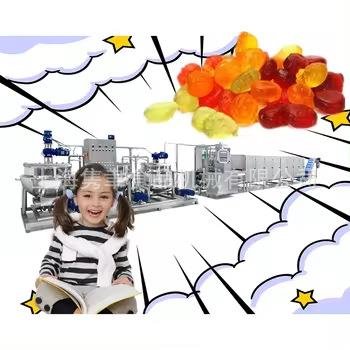 出口专用乳清蛋白粉软糖机 全套水果软糖机 全套姜黄素保健软糖机