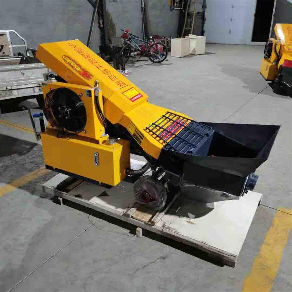 建筑工程混凝土输送机 斜式二次构造注浆泵 小型上料机建筑机械