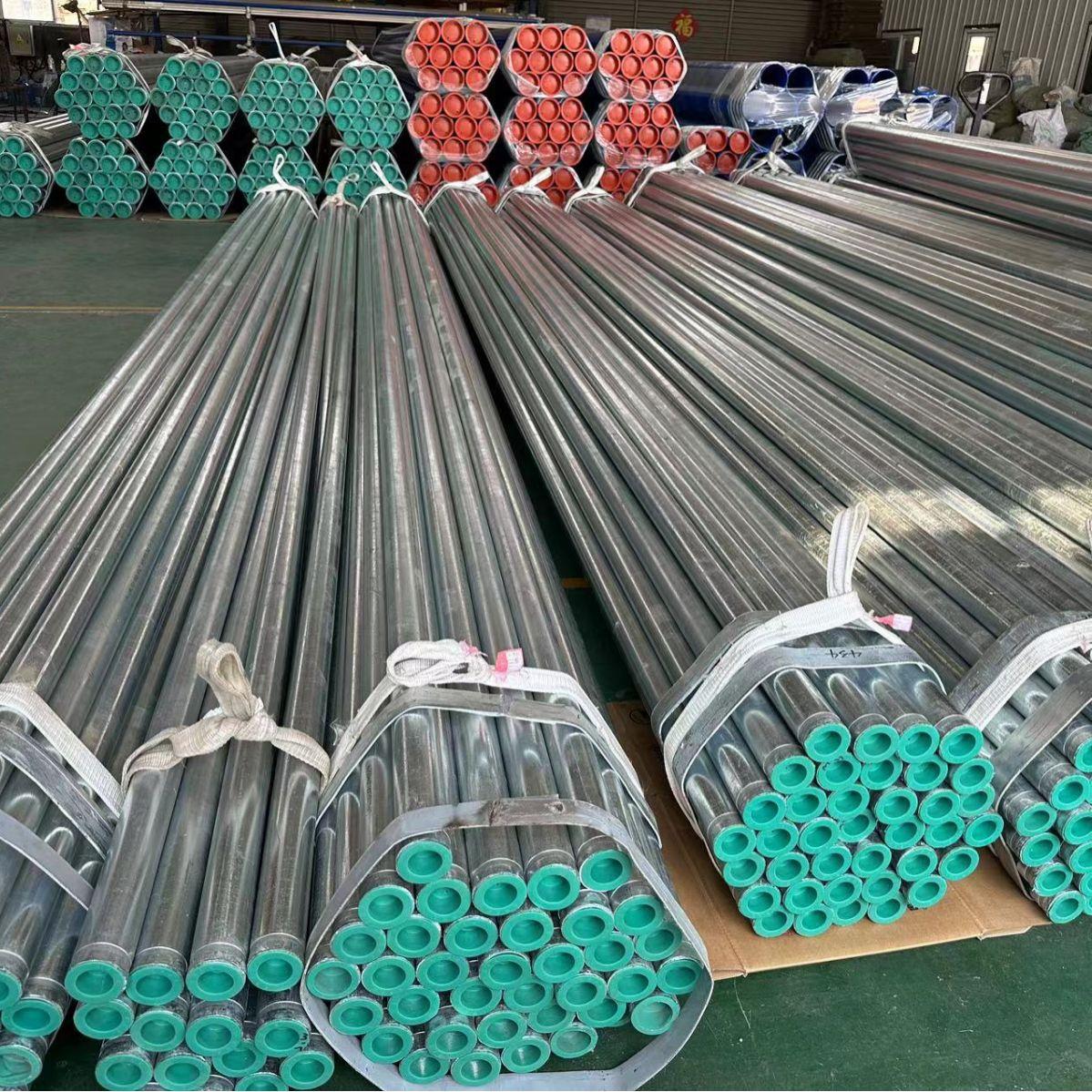 内外衬钢塑复合管大邱庄钢塑复合钢管天津友发钢塑复合管现货