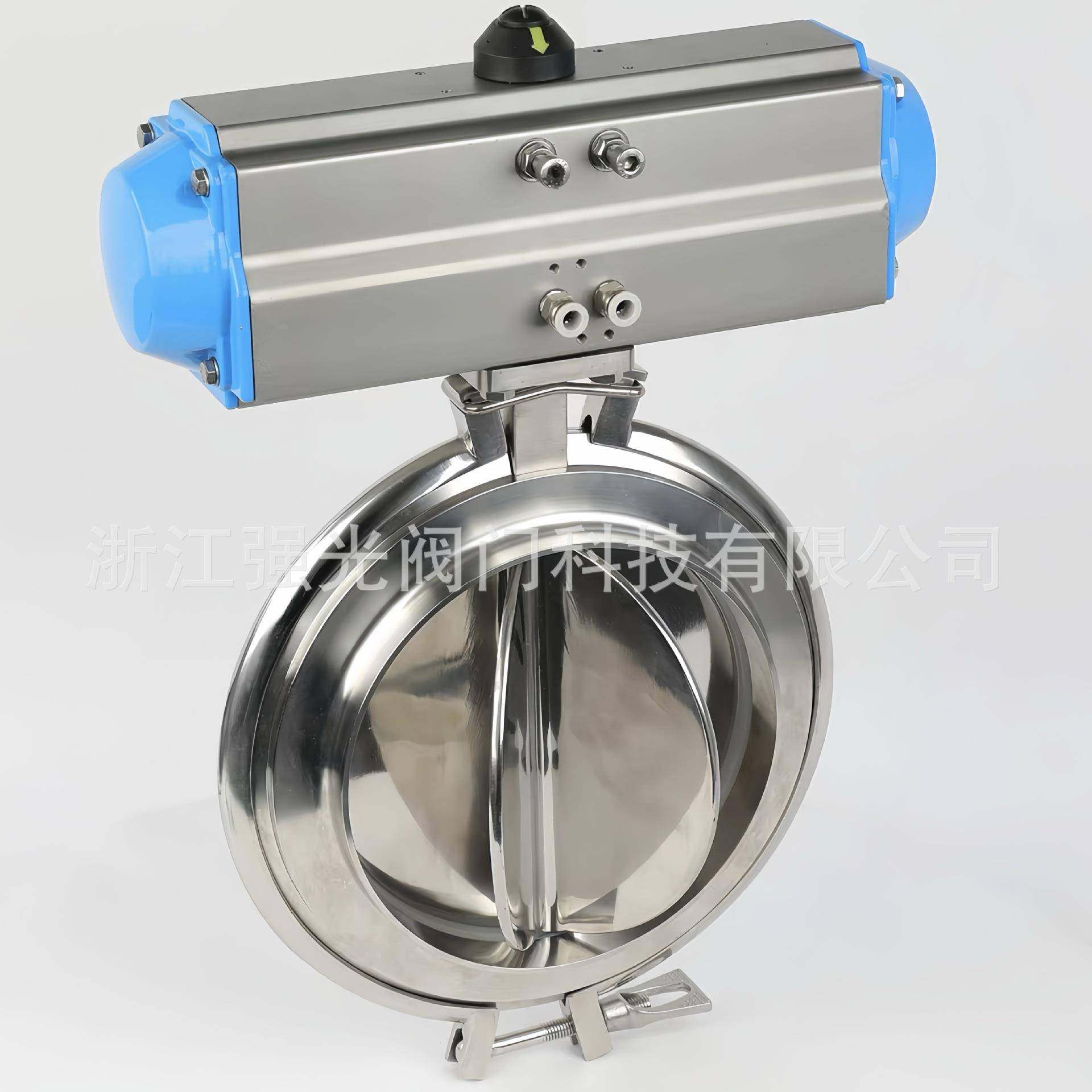 304食品级不锈钢洁净型快装卡箍卡盘卫生级气动星型粉体卸料蝶阀,五金/工具,蝶阀,淘宝优惠券,粉丝福利购,淘宝优惠卷