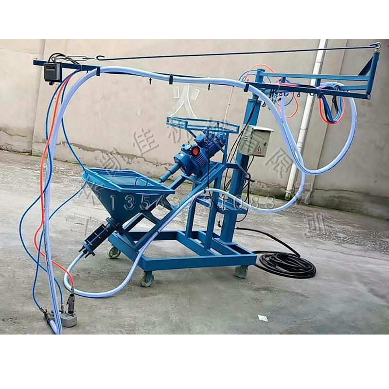 水泥砂浆预制构件机喷浆机玻璃纤维丝喷洒机多用途GRC线条喷射机