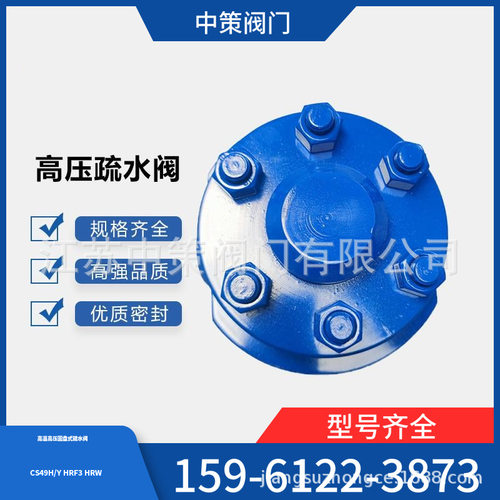 HRF3/HRW3/HR3高温高压圆盘式蒸汽疏水阀 热动力铬钼钒钢疏水器