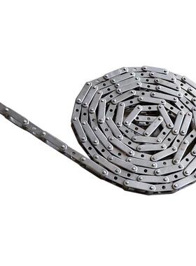 不锈钢大节距弯板炼条C216AL单双排大滚珠炼条工业传动输送炼条