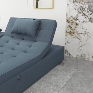 电动足疗沙发足浴躺椅采耳推背美容足疗按摩一体洗脚沐足床新款