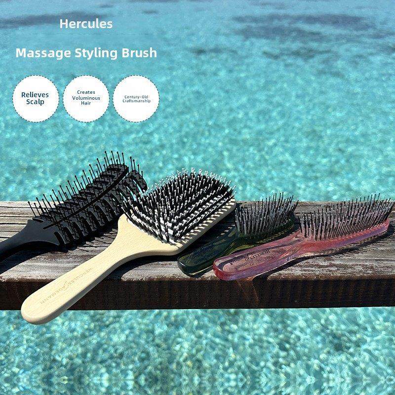 德国赫格丽Hercules气垫梳头皮按摩魔术梳蓬松头型梳舒缓打结毛躁