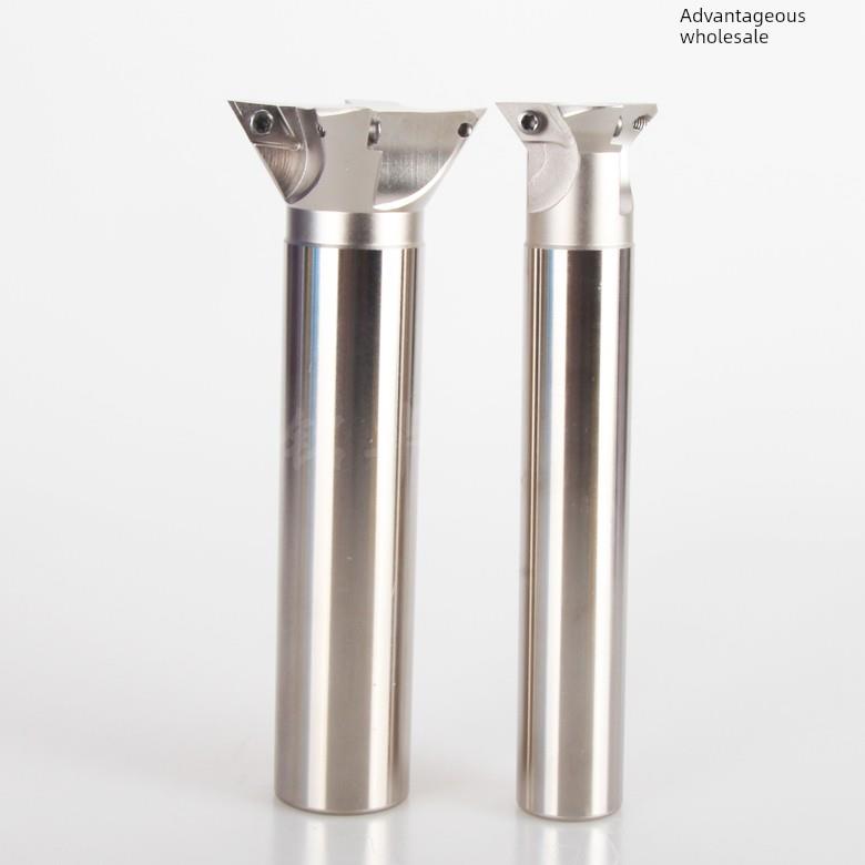 进口Yw55°60度直柄燕尾槽刀架Wp内孔燕尾v型槽铣刀杆套装式刀盘