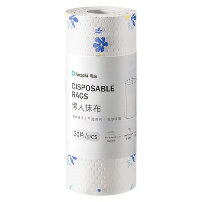 青崎一次性懒人抹布专用厨房纸巾干湿两用加厚水洗吸水不掉毛家用