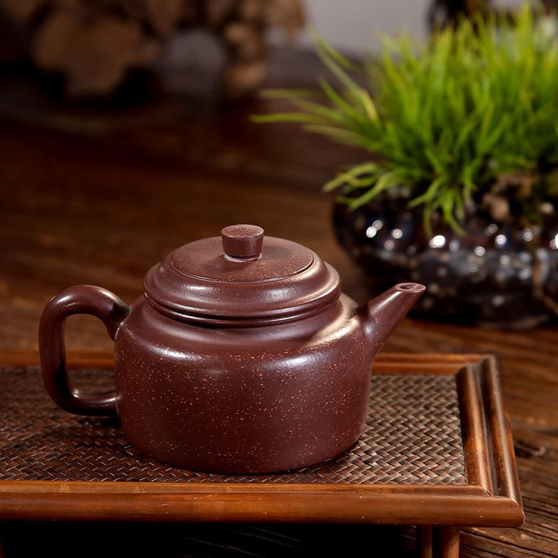 宜兴紫砂壶名家纯手工功夫茶具老紫朱泥捡漏正宗家用收藏茶壶德钟