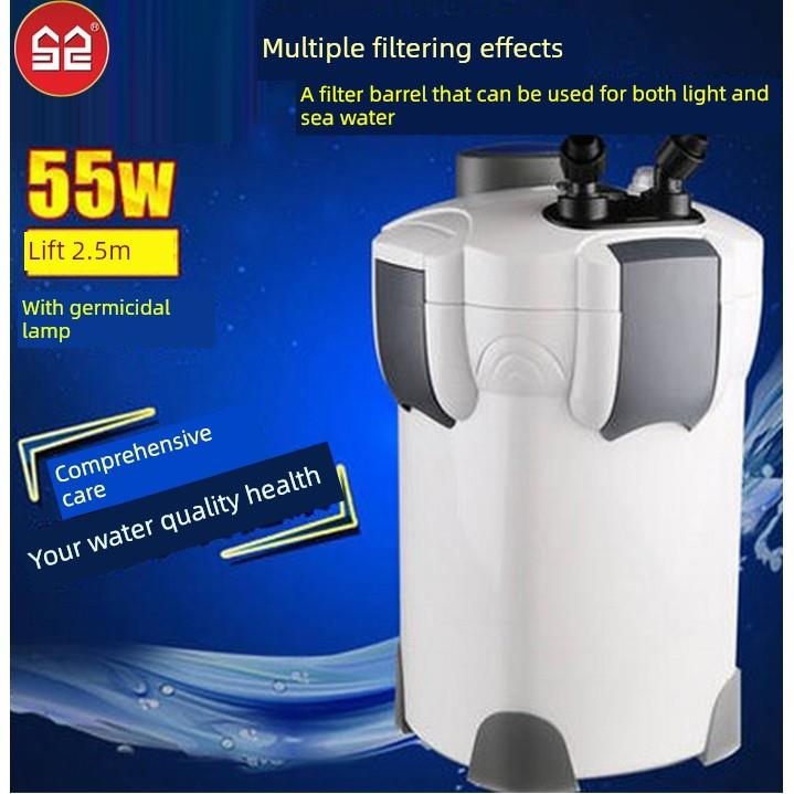 德国精装进口森鱼缸缸外过滤桶HW302/303B外置过滤器水族