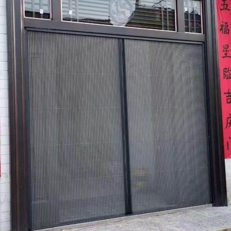 折叠纱门隐形免打孔伸缩门伸缩式铝合金边框防蚊门帘加厚纱帘卧室,居家日用,纱窗/纱门,淘宝优惠券,粉丝福利购,淘宝优惠卷