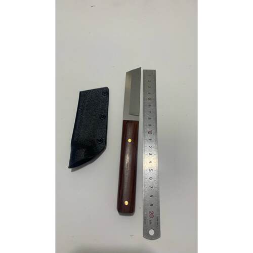 手工制作嫁接刀园艺工具芽接刀锋利嫁接刀实木柄直刀嫁接