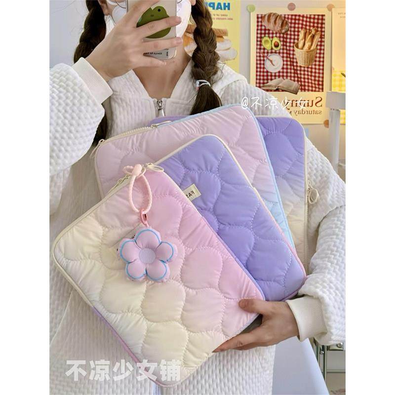 渐变彩虹手提11寸iPadpro平板内胆包14寸笔记本电脑保护套收纳包,3C数码配件,平板电脑包,淘宝优惠券,粉丝福利购,淘宝优惠卷