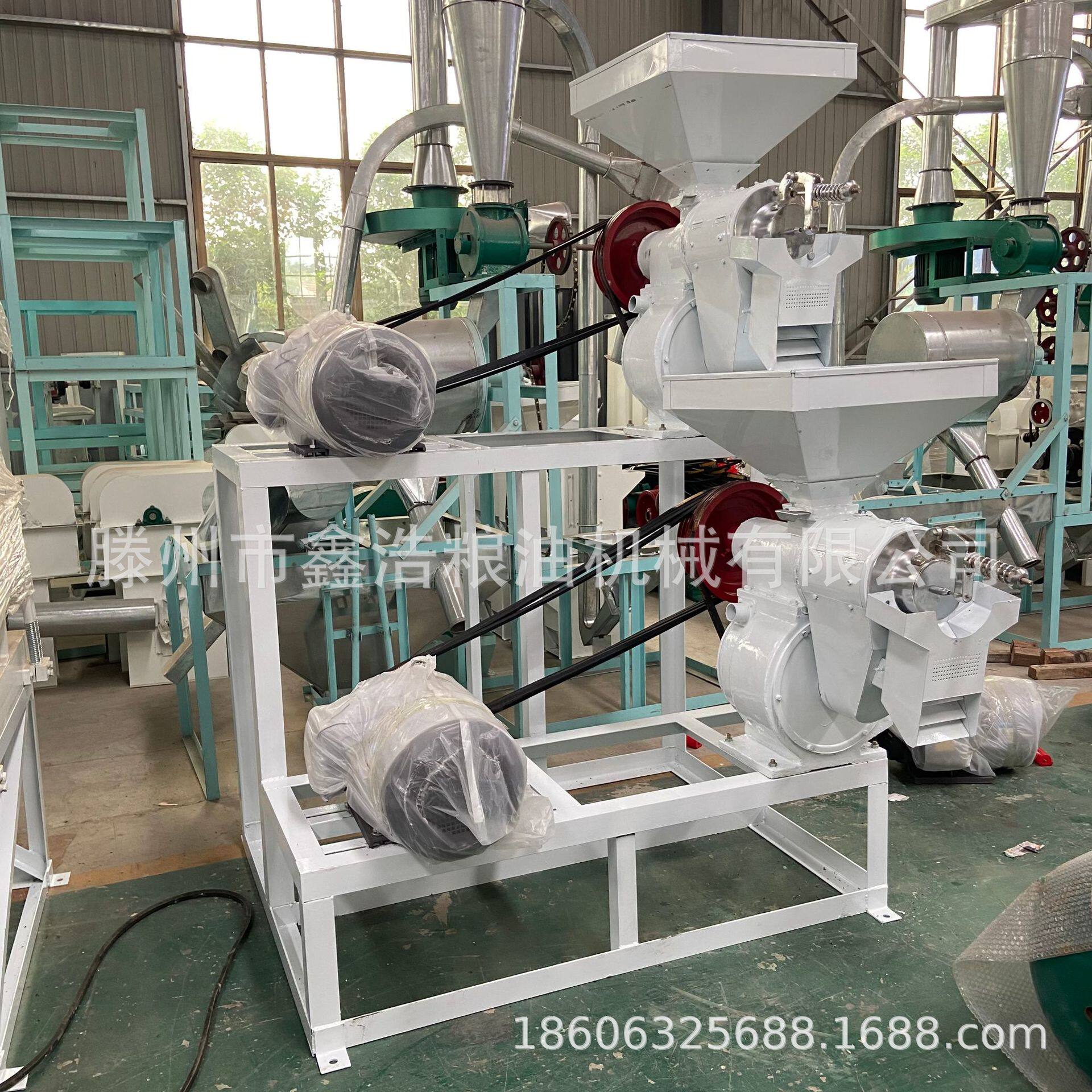 NF120铁辊碾米机 大米加工设备单机大米抛光机,机械设备,粉碎机,淘宝优惠券,粉丝福利购,淘宝优惠卷