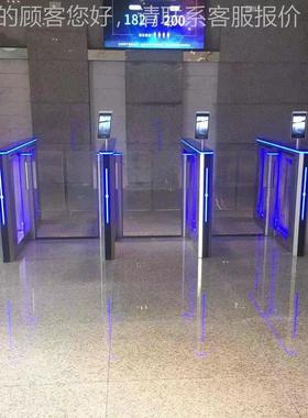 【闸机通定制】速人门摆闸-B286脸识别闸客机大厦写字楼访人行通