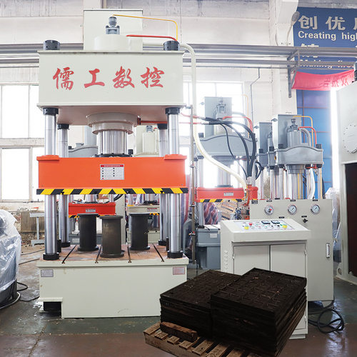 400吨树脂井盖成型四柱油压机定制315t400TSMC热压成型液压机