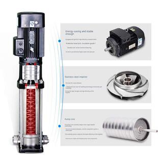 新界水泵Bl16-8/Blt16不锈钢立式多级离心泵高扬程大流量水处理泵