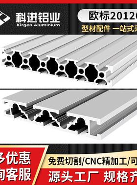 欧标20120工业铝型材自动化设备工作台面板雕刻机垫板铝合金型材