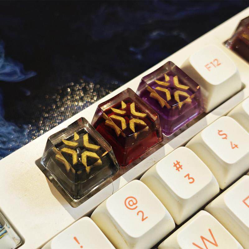 无畏契约vct冠军套主题配色手工树脂个性客制化机械键盘游戏键帽
