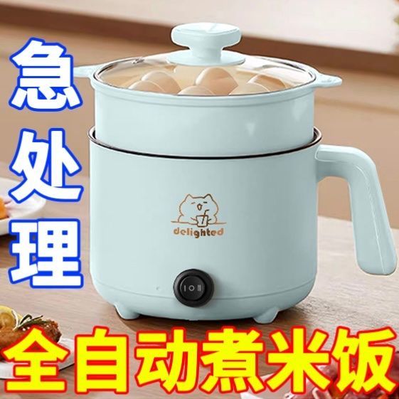 德国全自动一体小电煮锅多功能车载电饭煲电火锅电炒锅电热烧水壶