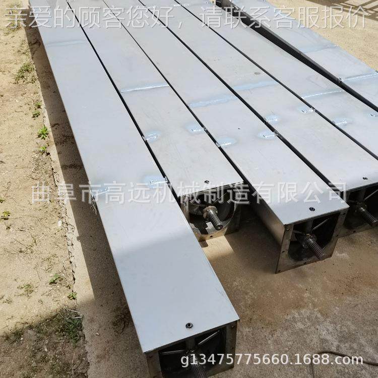 圆管U型槽输送 机300钢管式输送机 炒货碳店菜WMM籽上料机