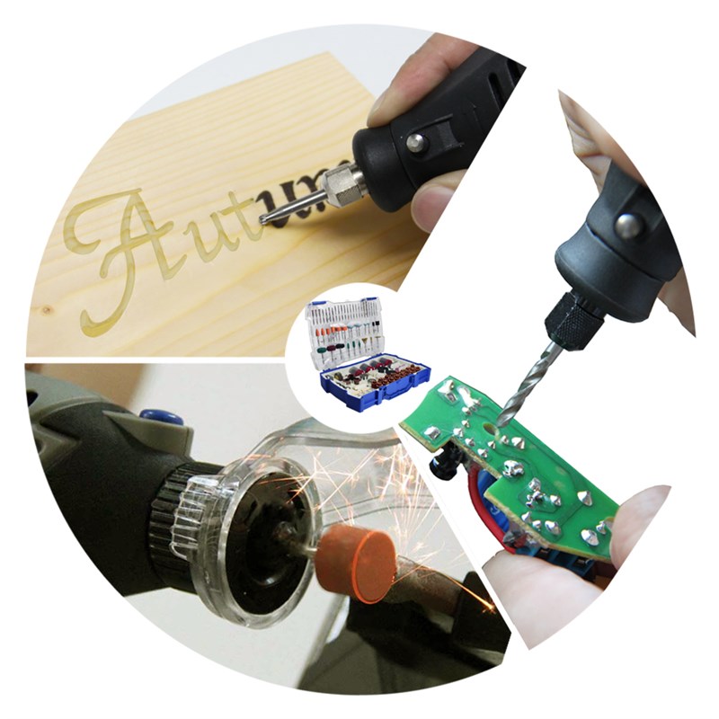 268PaC Abrasive Rotary Tool Accessories Set Electric Mini Dr