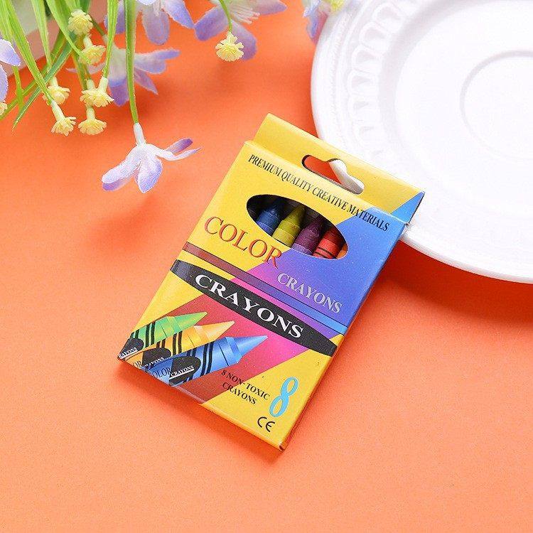 厂家直供 儿童不脏手蜡笔套装小学生美工涂鸦8色绘画盒装笔小礼品,文具电教/文化用品/商务用品,蜡笔,淘宝优惠券,粉丝福利购,淘宝优惠卷