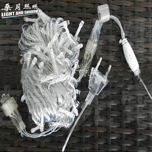 Led彩灯闪灯串灯防水户外公母接节日灯婚庆彩灯圣诞闪灯