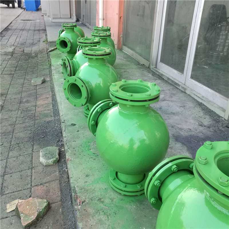 碳钢耐磨球形弯头管件 90度球形三通弯头 抗腐蚀抗高压DN150弯头