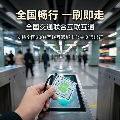 【城市地标】沈阳很美方形晶灵卡挂件 沈阳盛京通全国通用交通卡