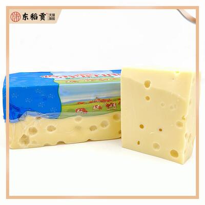 琪雷萨大孔奶酪德国原制干酪Emmental Cheese爱埃艾曼塔有孔芝士