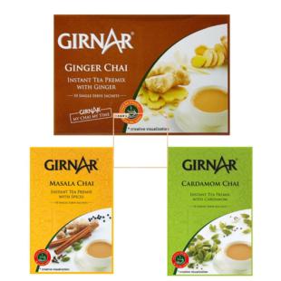 INDIAN FOOD 印度 GIRNAR MASALA CHAI TEA 玛萨拉速溶奶茶 140g