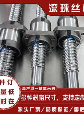 滚珠丝杆丝杠SFE SFY1616 1632 2020 2040 2525 2550 3232 3264