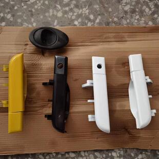 嘉远灵族电动汽车门左右前外扣内扣把手外拉手开关门白色配件