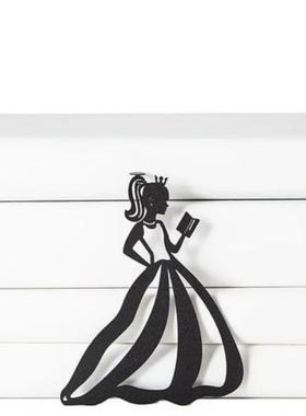 乌克兰Dmitriy高级感公主阅读文艺金属书签文创简约励志创意礼物