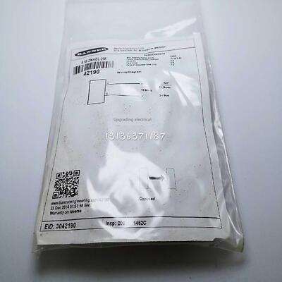 原装美国Banner Banner通束光电开关S18-2Vprl-2M， S18-2Nael-2M