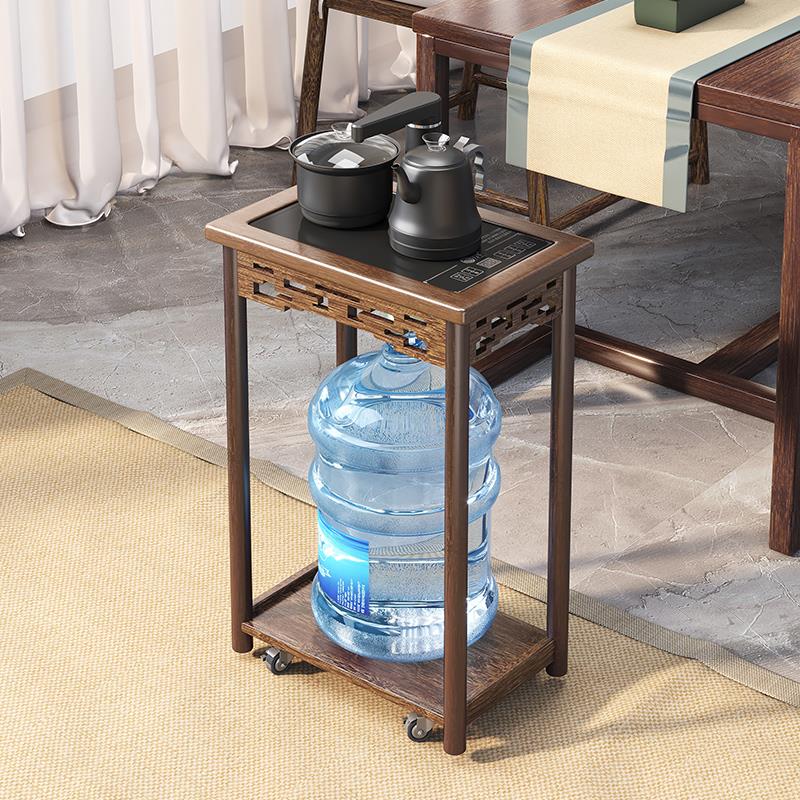茶几客厅家用茶桌烧水壶一体嵌入式阳台小茶桌泡茶移动茶台茶水柜