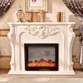 饰柜美式 壁炉装 客厅别墅实木壁炉电视柜家用卧室 1.5米欧式 1.2