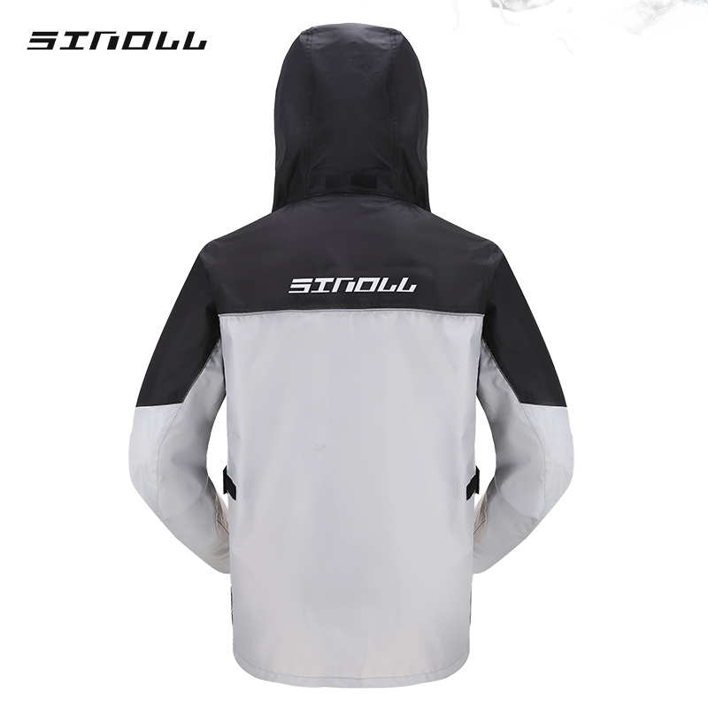 新诺雨衣雨裤套装分体男士单人机车摩托车骑行长款全身防暴雨雨服