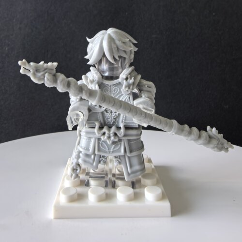 范无名 |3D光固化树脂打印的第三方MOC小人仔穿戴模型