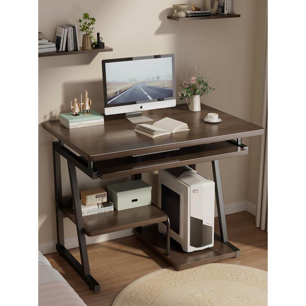 电脑桌小型家用台式可放主机桌小户型单人书桌简易出租屋学习桌子