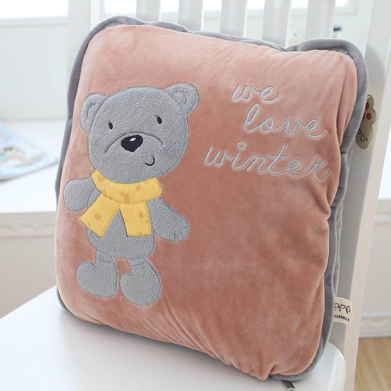 可爱抱枕被子两用汽车靠垫被办公室午睡枕头珊瑚绒空调被靠枕毯子,居家布艺,抱枕被,淘宝优惠券,粉丝福利购,淘宝优惠卷