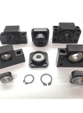 滚珠丝杆支撑座轴承座ek15ef08bk12bf10fkff172025丝杠固定端立式