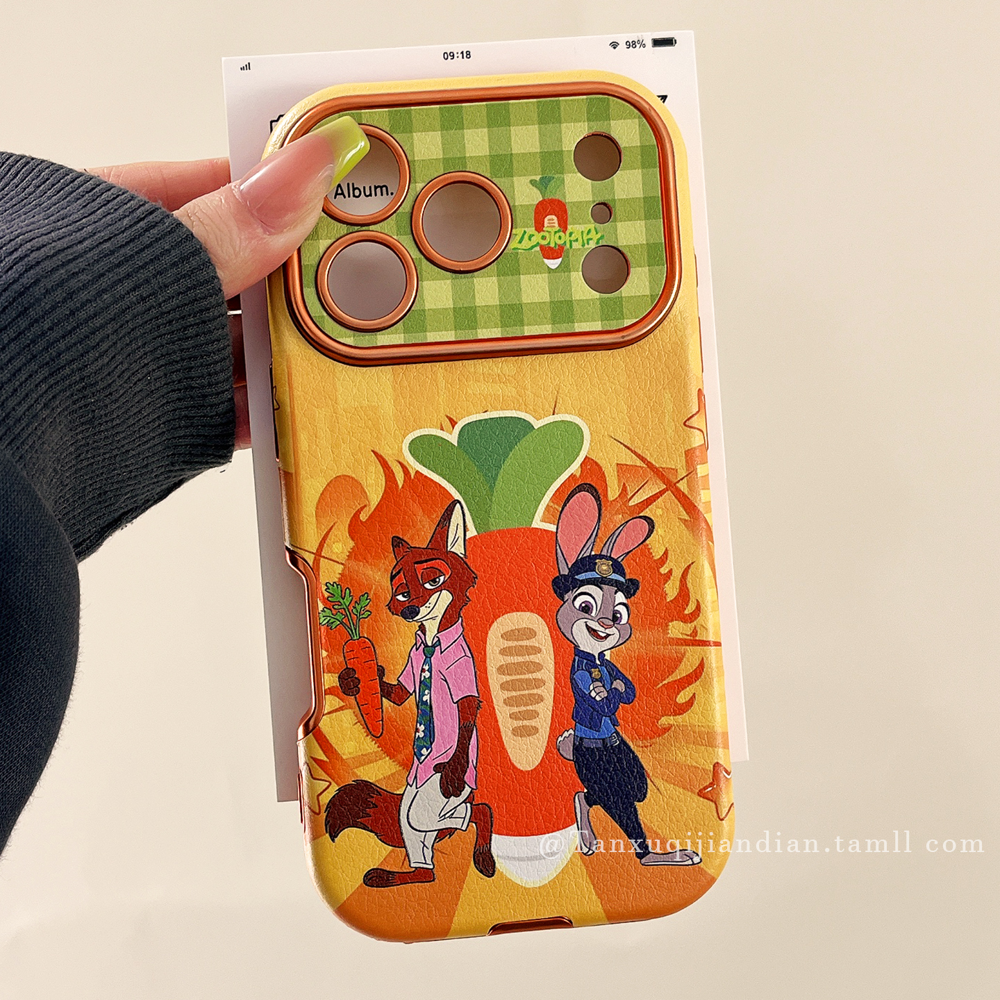 兔子狐狸适用苹果手机壳
